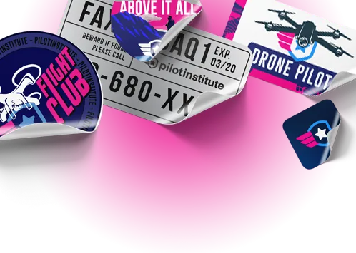 Free Drone Registration Stickers