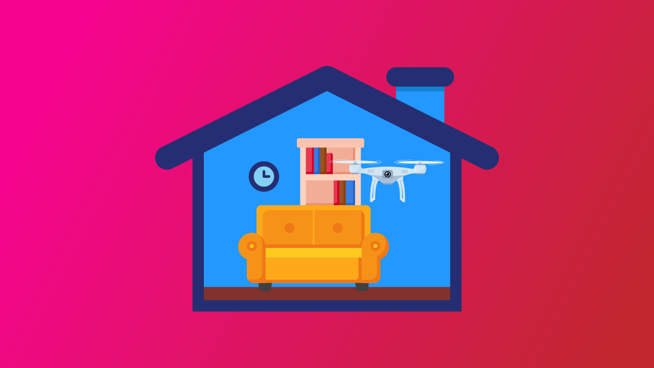 Flying a Drone Indoors–Hazards and Safety Tips Featured Image.
