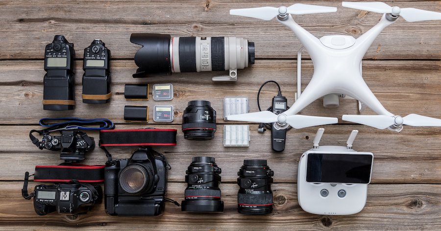 Cameras, Lenses, Audio, Video, Drones & Instruments