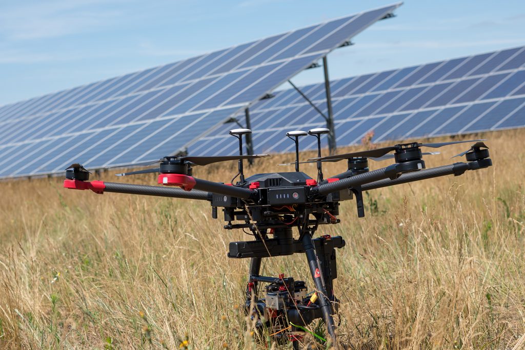 Solar farm inspection