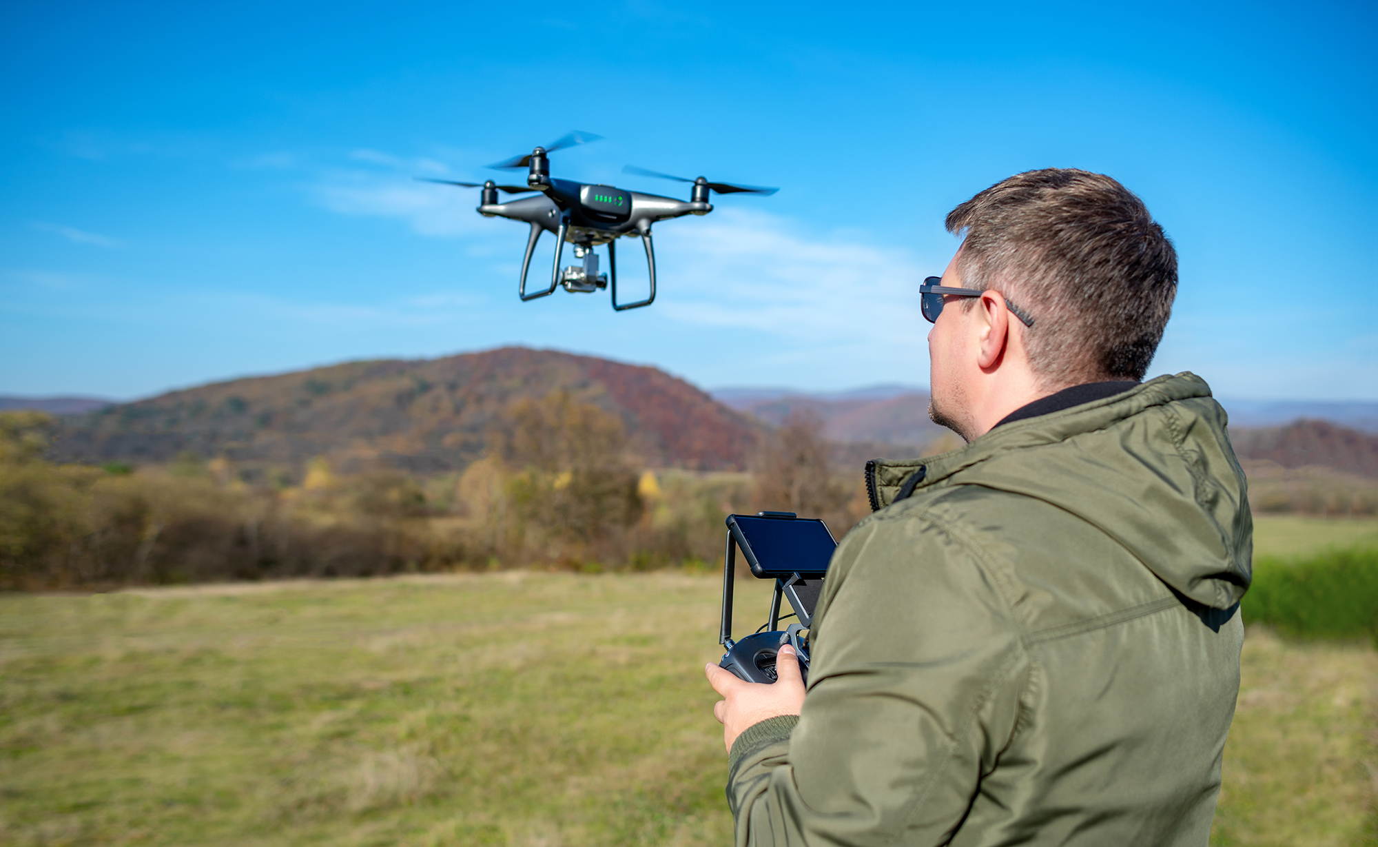 communications between the drone and controller