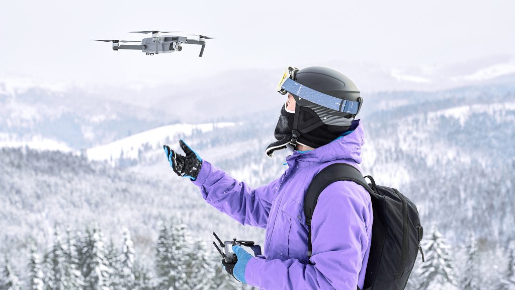 Flying your DJI drone in winter weather? Follow these tips