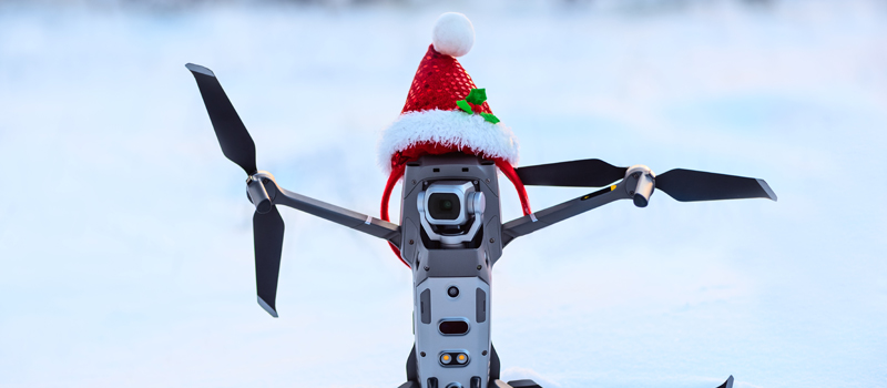 Can you fly a deals drone in snow