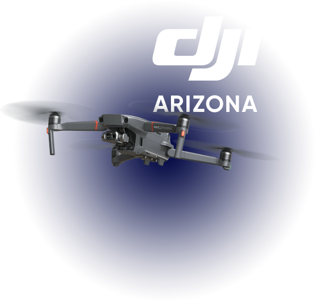 <span class="accent">We are proud to partner</span><br> with DJI Arizona