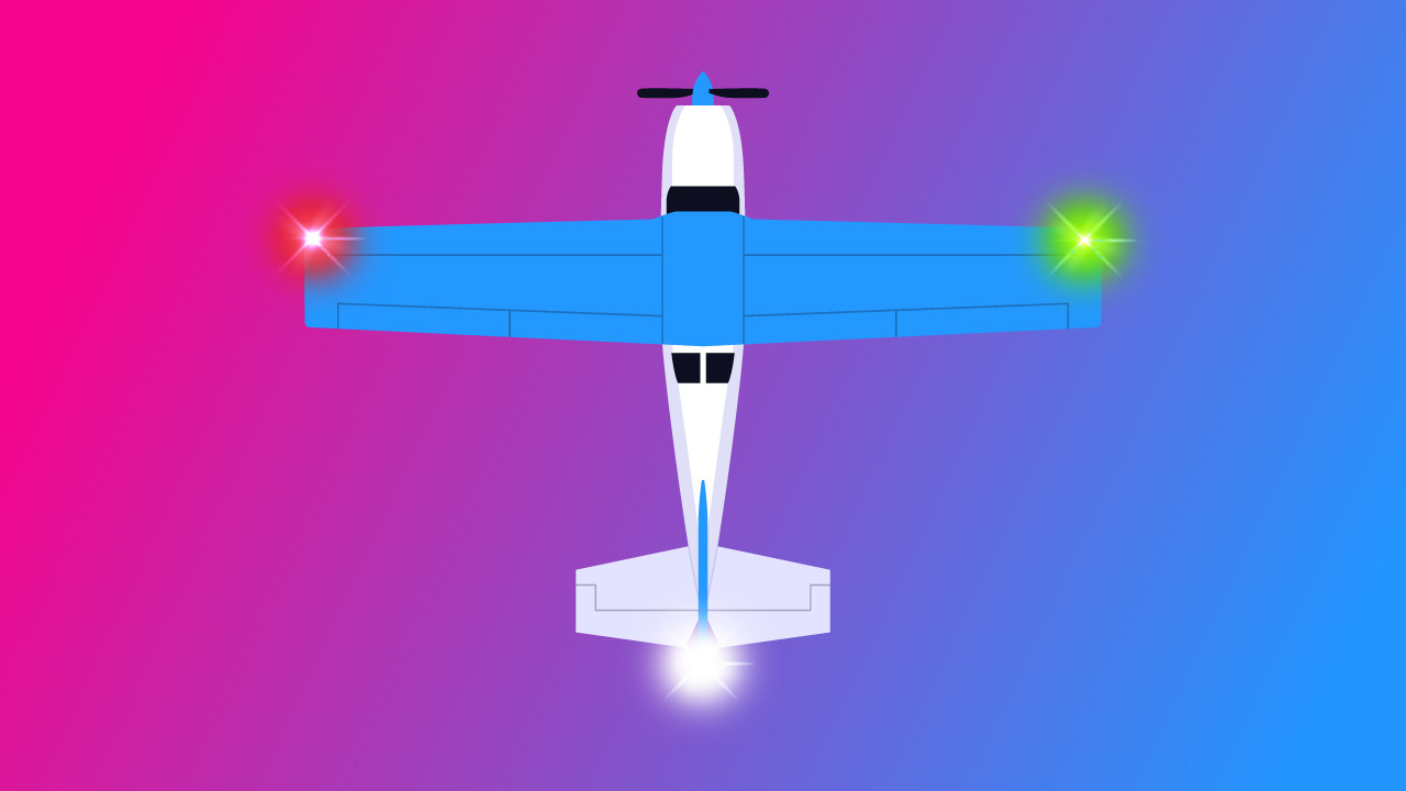 Airplane Lights: What Each Light Does (Red/Green, Strobe, Beacon)