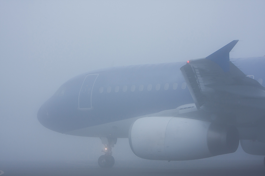 Flying-in-Fog