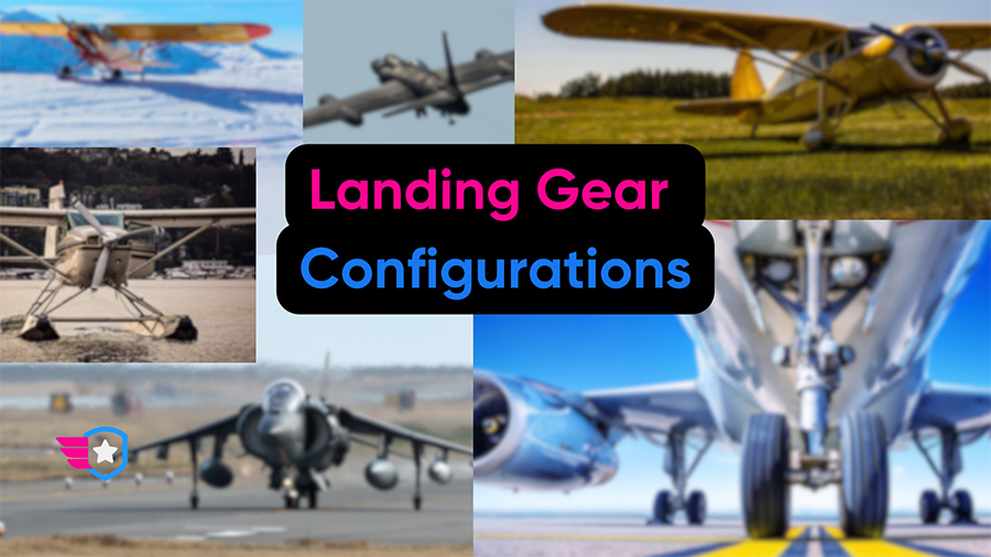 Landing Gear Configurations (Types, Features, Uses)