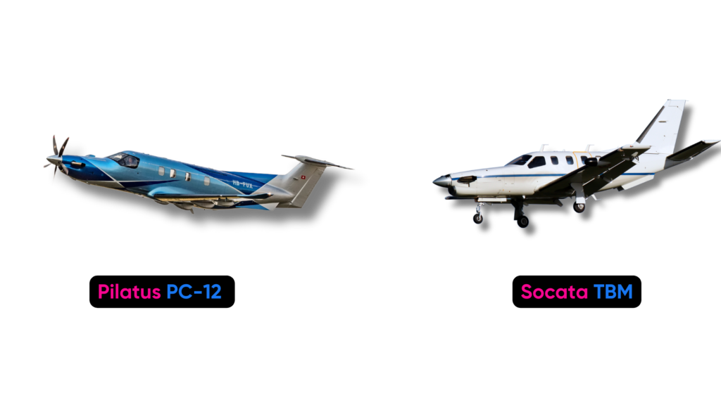 Pilatus PC-12 vs. Socata TBM