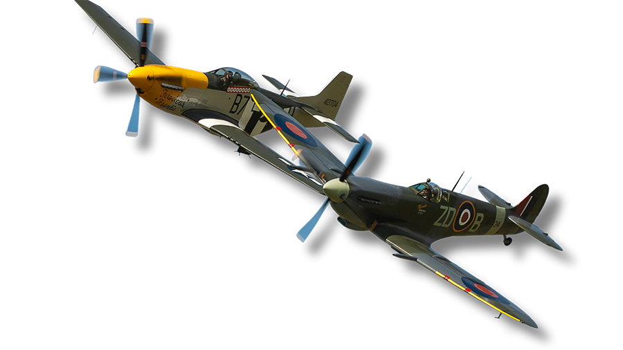 P51-and-Spitfire