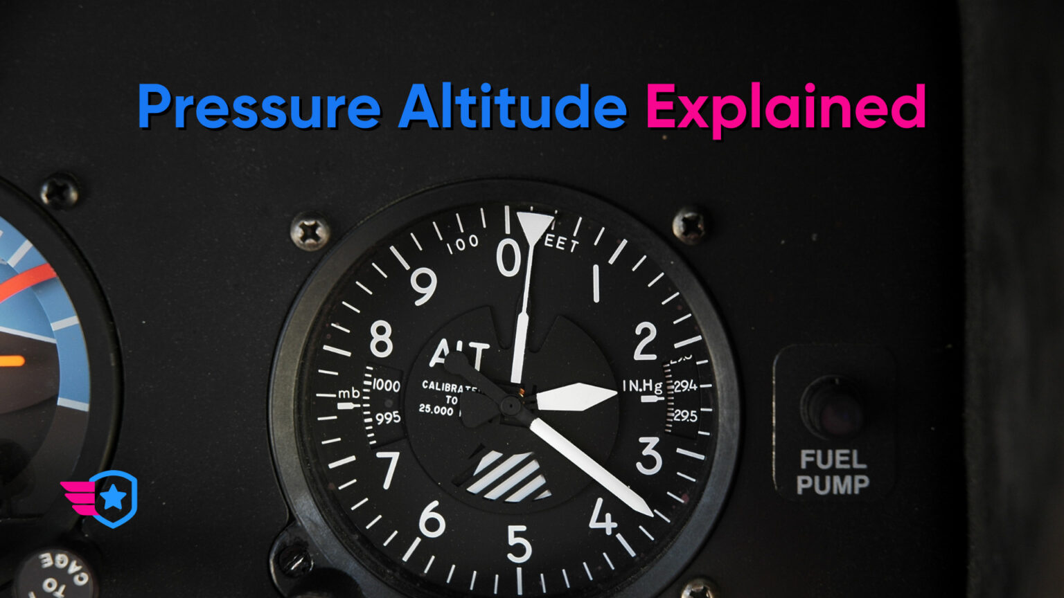 Pressure Altitude Explained Formula And Examples Pilot Institute