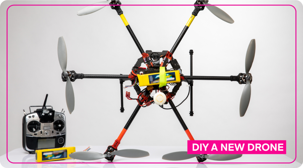 A DIY drone.