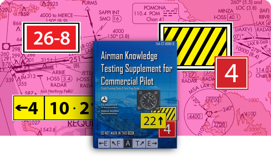 Airman Knowledge Testing Supplement for Commercial Pilot FAA-CT-8080-1E cover — Pilot Institute