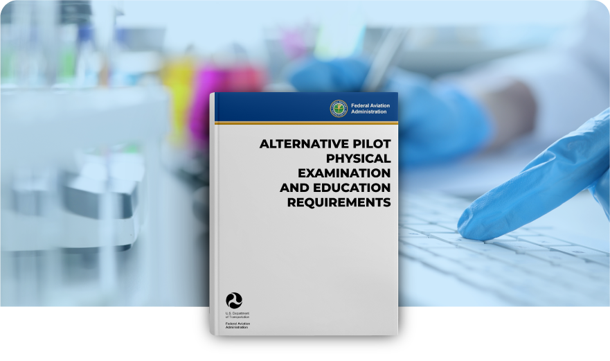 Alternative Pilot Physical Examination and Education Requirements document cover.
