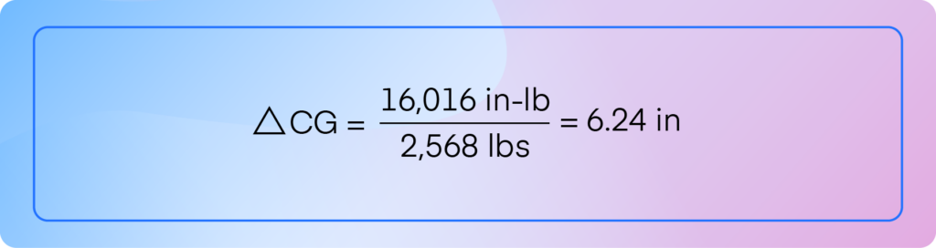 Calculating weight added formula, part 2.