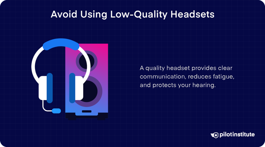 Benefits of quality headsets: clear communication, reduced fatigue, and hearing protection.