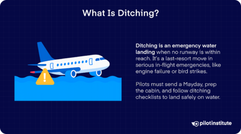 Ditching vs. Water Landing: What’s the Difference? - Pilot Institute