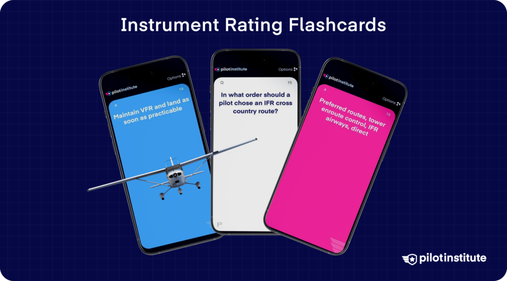 Image of the Free Pilot Institute Apps for Part 107 Study Flashcards