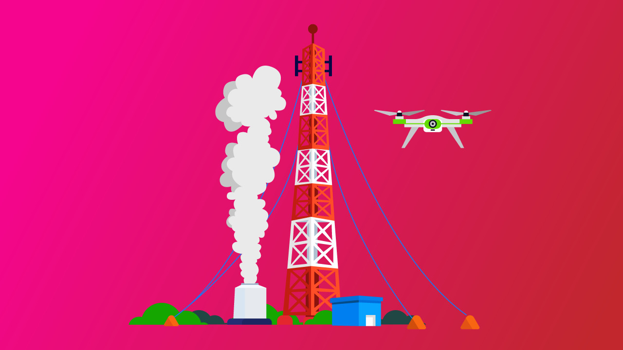 Drone Flight Hazards: Obstacles, Towers, and Thermal Plumes